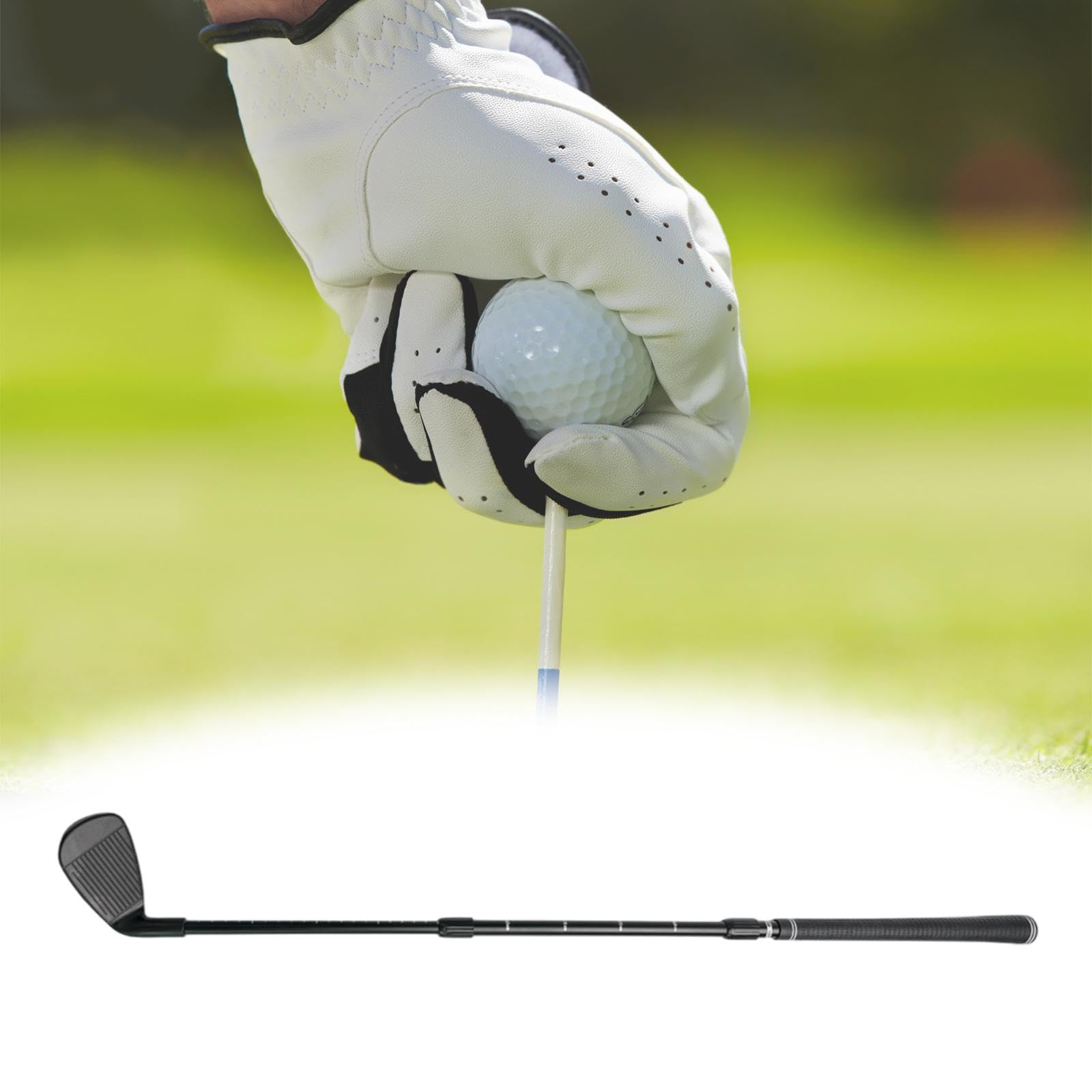 Premium Golf Chipper Club - Professional Golf Wedge for Chipping & Short Game Training | Perfect for Practice, Backyard & Course Play | Black Finish