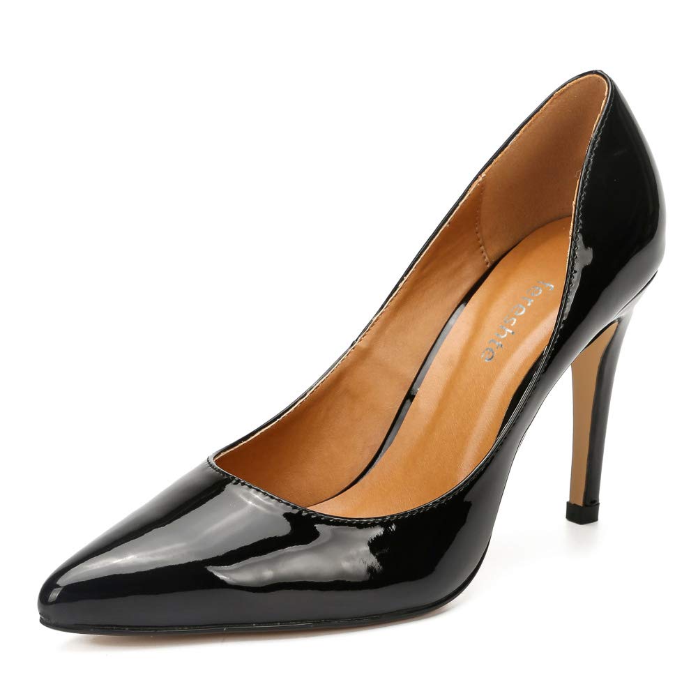 Fereshte Women's & Men's Slip-On Stilettos High Heel Dress Pumps - Elegant Pointed Toe Shoes for Party, Wedding & Formal Events