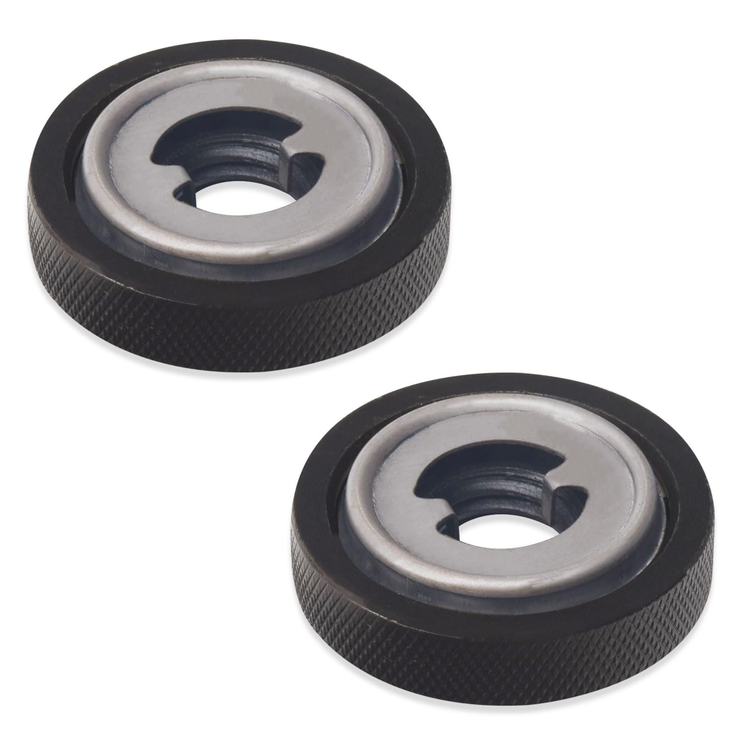 Flanged Hex Nut (2 Pack) - Compatible with DeWalt DCG416T2-CA, DCG414T2-AR, DCG413B-B3, DCG414T2-B3, DCG413, DCG414, DCG413B, DCG418 Angle Grinders - Replacement Part for Secure Blade Attachment & Grinder Maintenance