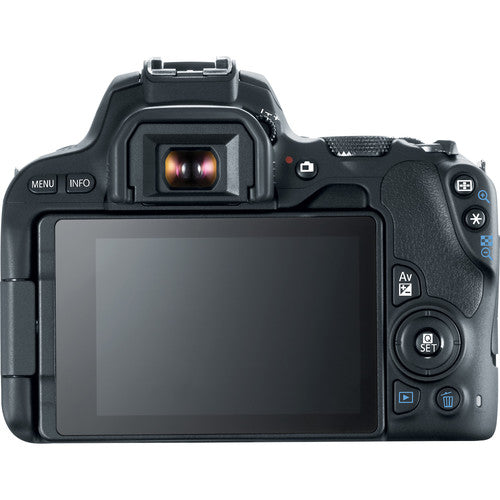 Canon EOS Rebel SL2/250D/SL3 DSLR Camera with EF-S 18-55mm IS STM Lens (Black) + 32GB SD Card Bundle - Perfect for Travel Photography, Vlogging & Beginner Photographers