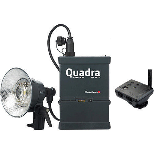 Elinchrom Quadra Living Light Kit with Lead Battery, S Head & Transmitter – Professional Studio Lighting for Photography & Videography – Perfect for Portraits, Product Shoots & Indoor Studio Use
