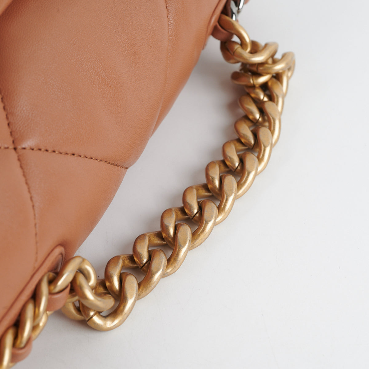 Chanel 19 Small Flap Bag in Caramel - Luxury Designer Handbag for Women | Perfect for Everyday Use, Work & Special Occasions