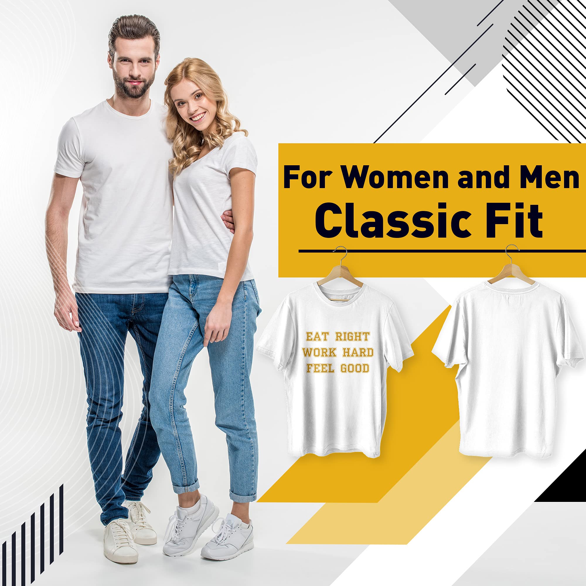 Custom T-Shirt Design Online - Personalized Unisex T-Shirts for Men & Women | Create Your Own Text/Logo T-Shirts | Perfect for Gifts, Events & Team Uniforms
