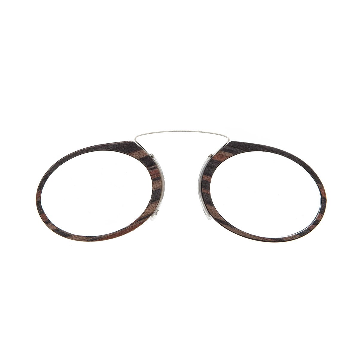 Stylish Wooden Armless Magnifying Reading Glasses for Men & Women - Perfect for Reading, Crafts & Close Work Tasks