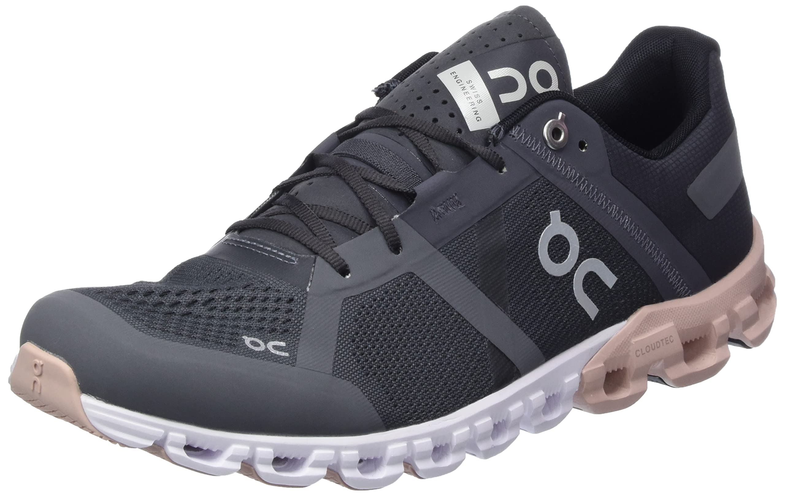 On Running Women's Cloudflow Mesh Rock Rose Running Shoes - Lightweight & Breathable for Road Running, Jogging & Gym Workouts