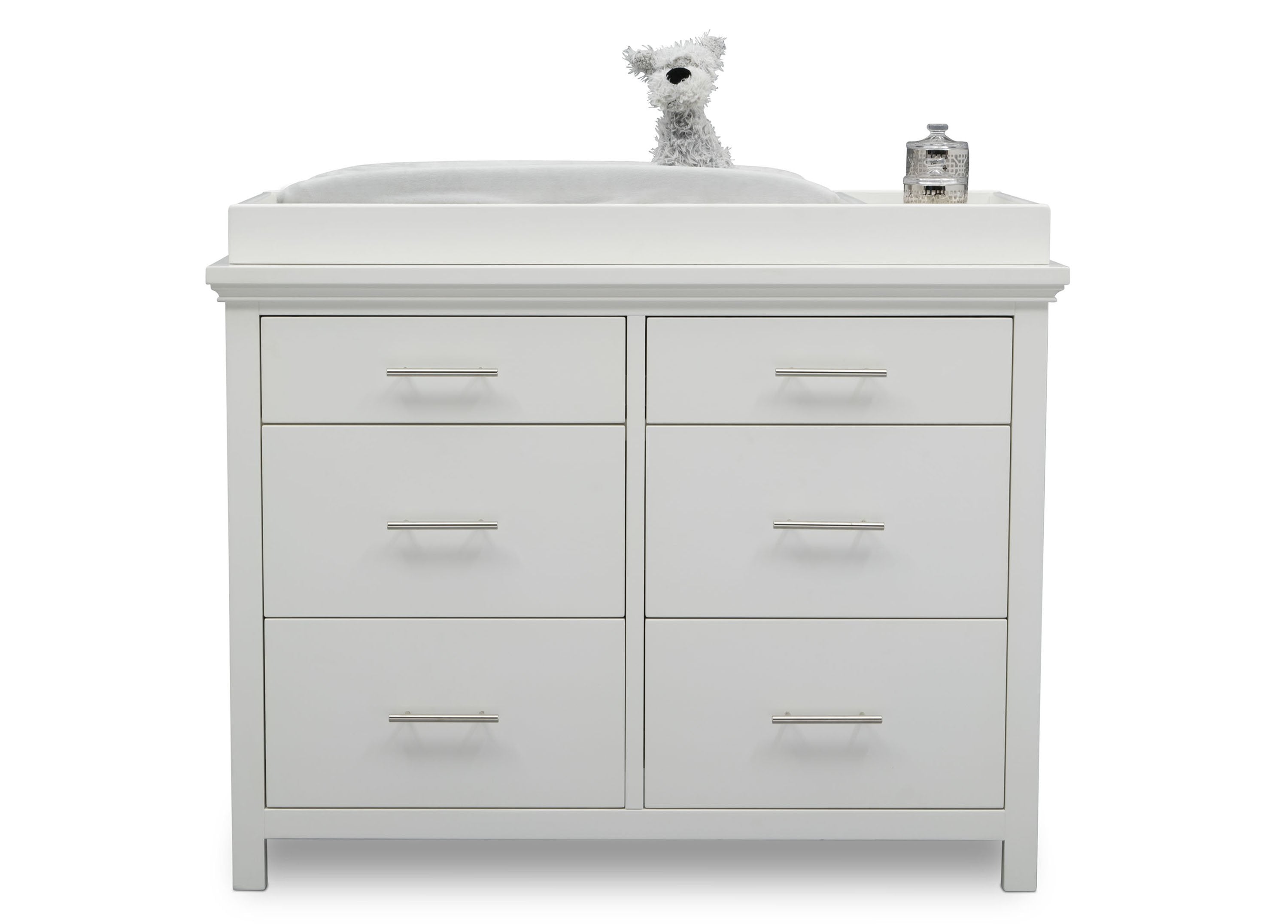 Avery 6 Drawer Dresser - Modern Wooden Chest of Drawers for Bedroom Storage & Organization | Perfect for Clothes, Linens, and Home Decor