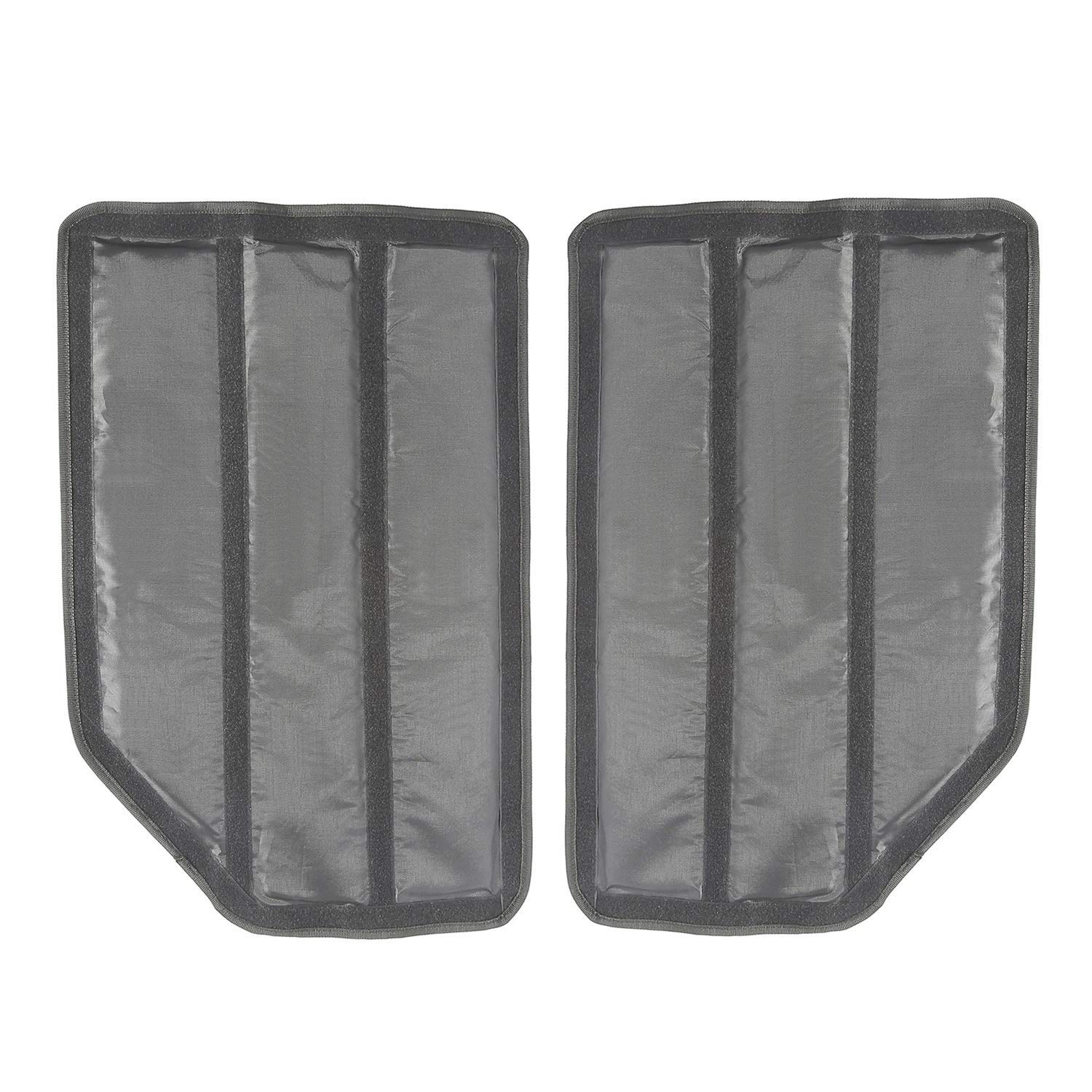 Sound Deadener Heat Insulation Kit for 2012-2018 Jeep Wrangler JK | Noise Dampening Mat, Thermal Insulation Cotton Pads | Grey 4-Door Hardtop Roof & Rear Window Liner | Reduce Road Noise & Improve Temperature Control for Off-Road Adventures