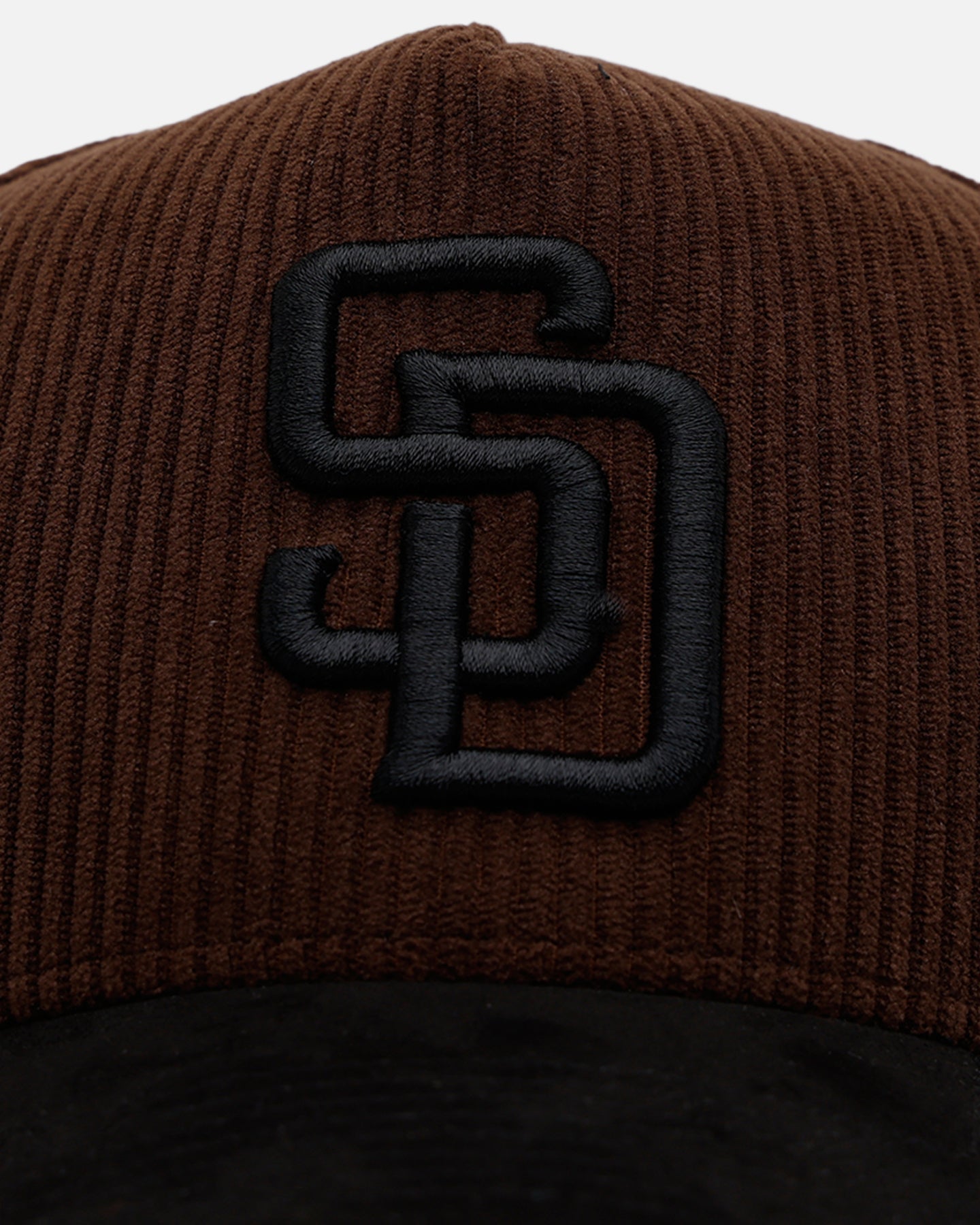 47 Brand San Diego Padres 'Barren' Offside DT Corduroy Snapback Hat - Brown & Black Adjustable Baseball Cap for Men & Women - Perfect for Sports Fans, Casual Wear & Gift Giving