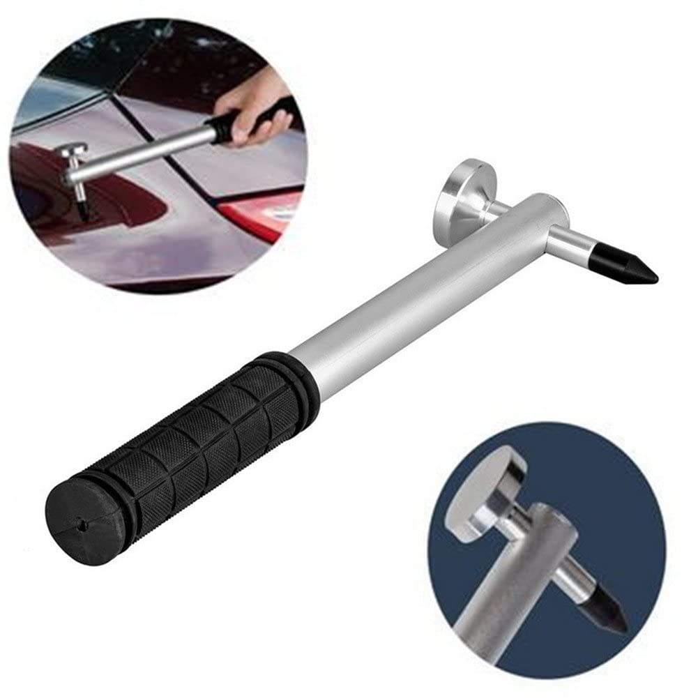 Aluminum Dent Hammer with Plastic Tip for Car Hail Repair - Auto Body Tool