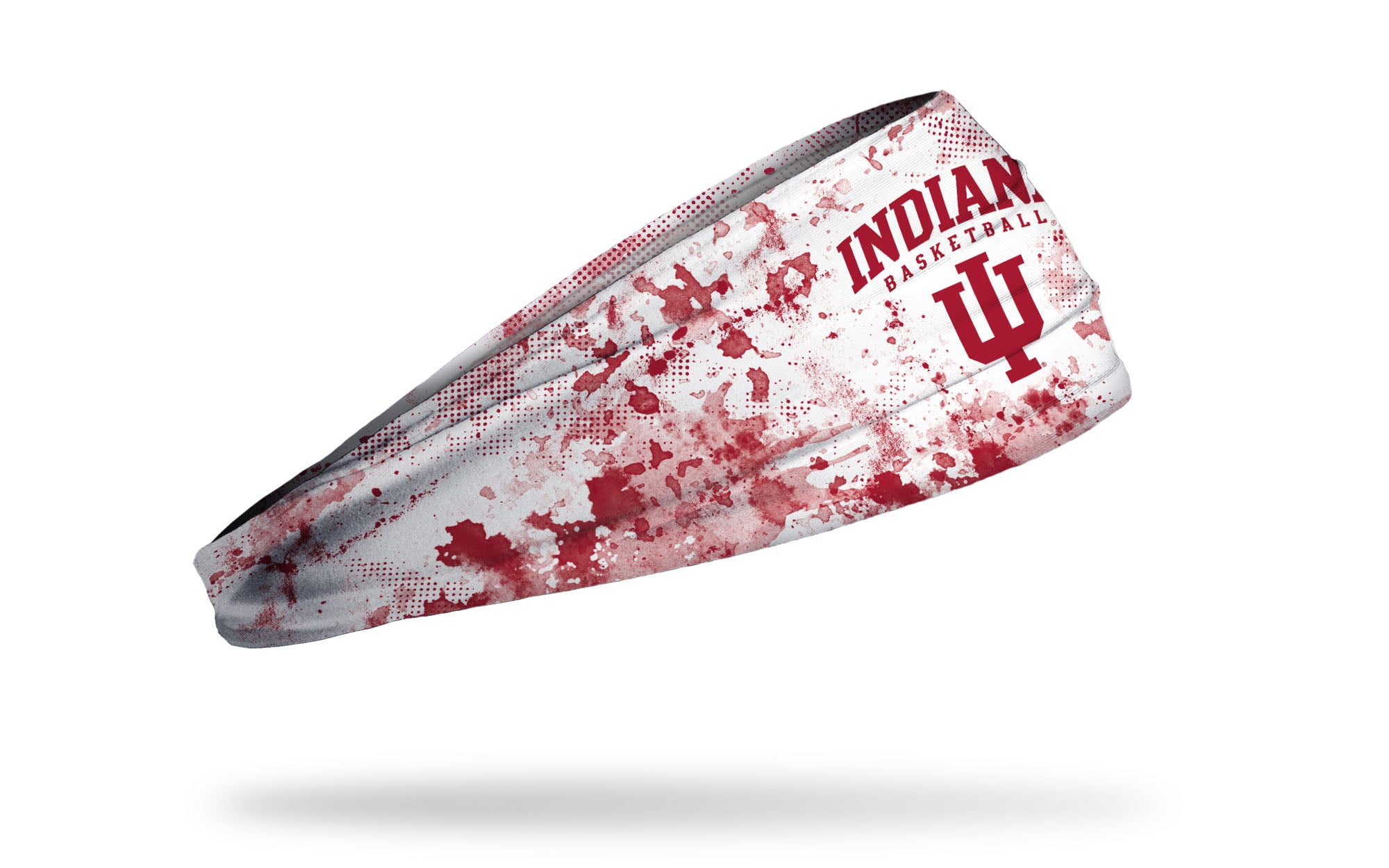 Indiana University Basketball Logo Big Bang Lite Headband - Moisture Wicking Sports Headband for Running, Workouts & Basketball Games