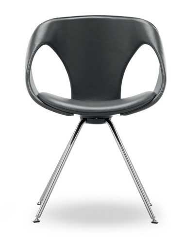 Tonon Up Chair Upholstered Shell (907.21) - Modern Upholstered Dining Chair for Home & Office - Perfect for Dining Rooms, Kitchens, and Conference Spaces