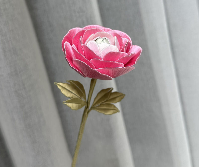 Peony Chanhua DIY Flower Kit with Detailed Video Tutorial - Perfect for Home Decor, Wedding Bouquets, and Craft Projects