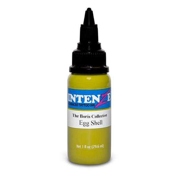 Intenze Boris Series Eggshell Ink - Professional Tattoo Ink for Smooth, Vibrant Tattoos | Ideal for Tattoo Artists & Body Art Enthusiasts