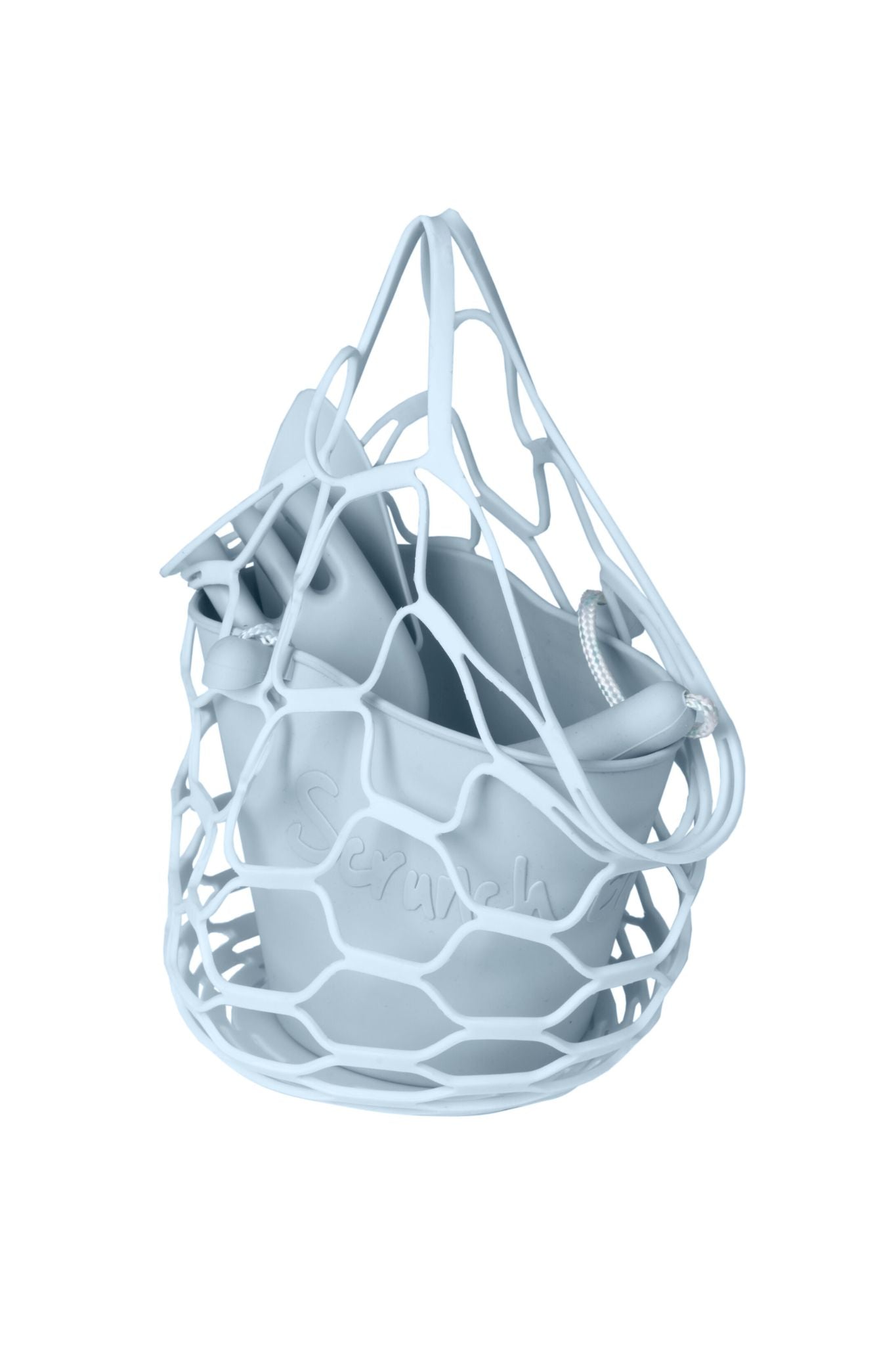 Duck Egg Blue Beach Bucket Set for Toddlers 1+ Years - Perfect for Sandcastle Building, Beach Play & Summer Outdoor Activities