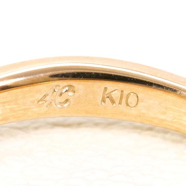 4℃ K10PG Diamond Ring - 10K Rose Gold Princess Cut Solitaire Engagement Ring for Women - Perfect for Proposals, Anniversaries & Special Occasions