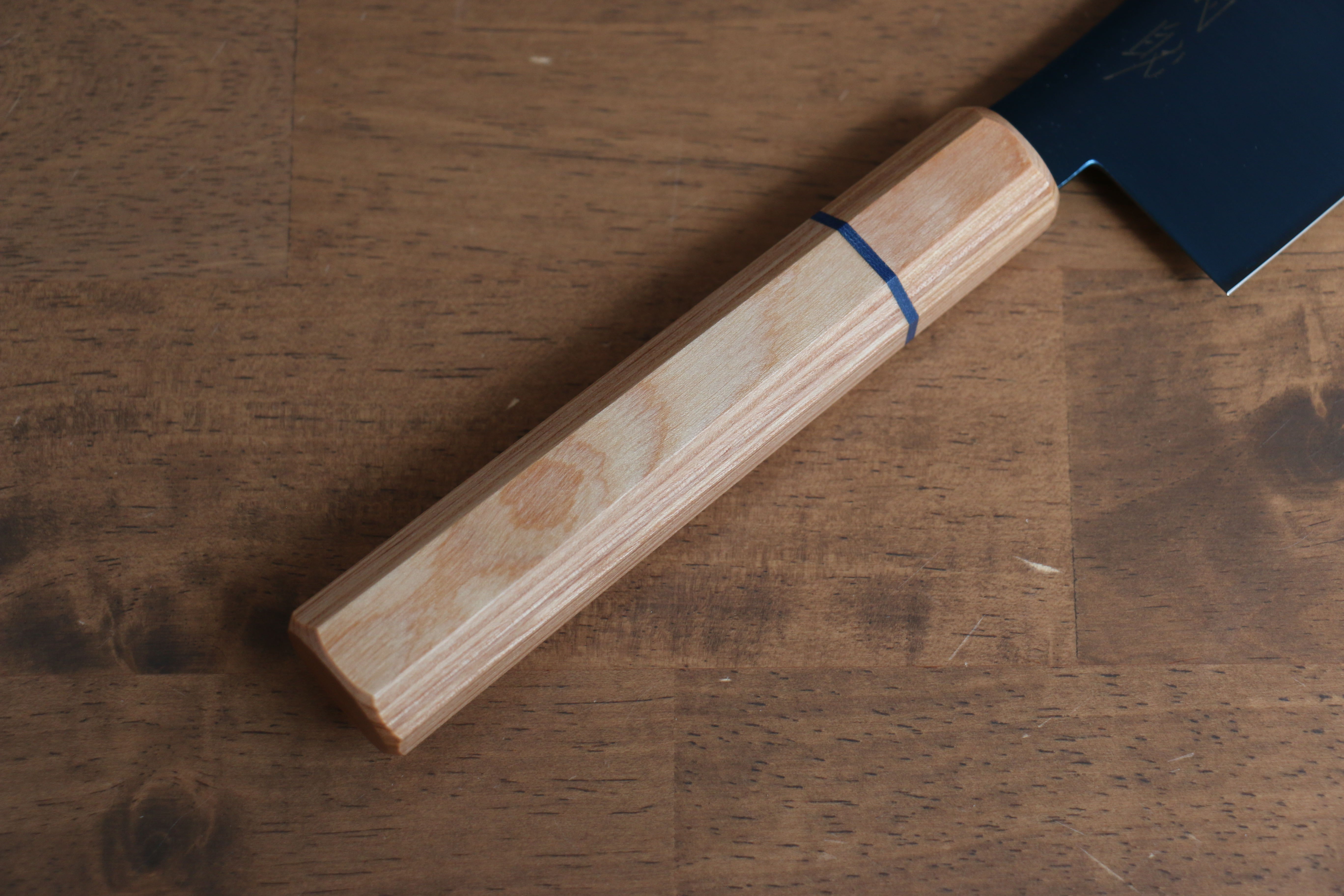 Premium Seisuke SK 85 Nakiri Knife 160mm - Japanese Stainless Steel Blade with Ion Plating & White Wood Handle - Perfect for Sushi, Vegetables, and Precision Cutting