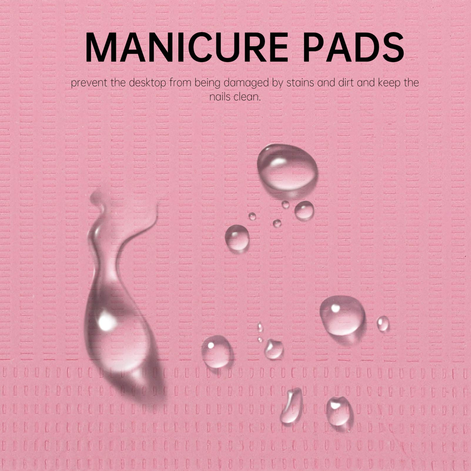 Professional Nail Art Table Mat - Non-Slip Manicure Desk Protector for Nail Practice & Design | Waterproof, Durable Nail Art Tools Mat | Perfect for Salon, Home & Travel Use