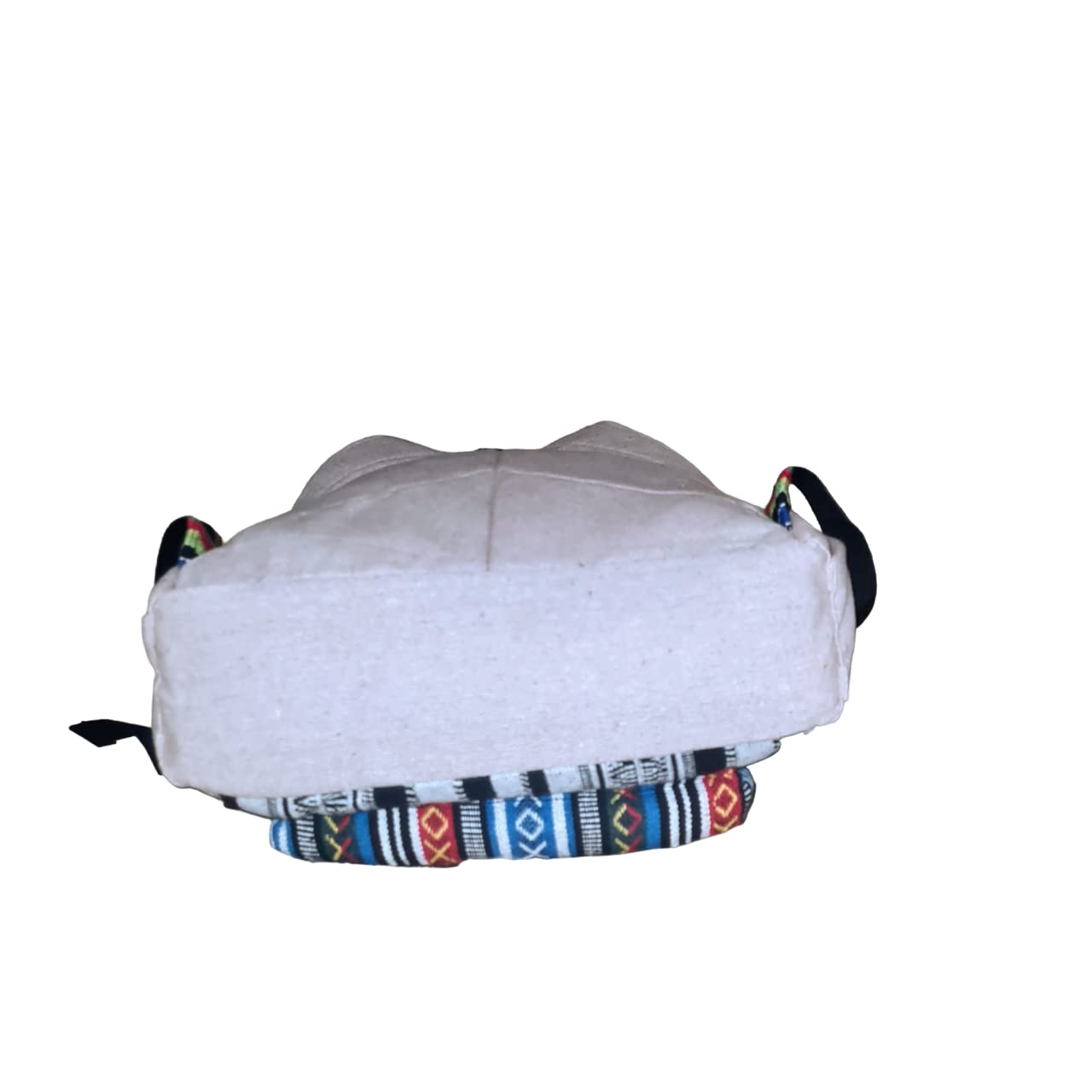 Eddika Natural Vegan Handmade Hemp Backpack - Eco-Friendly Large Himalayan Backpack for Men, Women, Boys & Girls - Perfect for Festivals, Travel & Daily Use