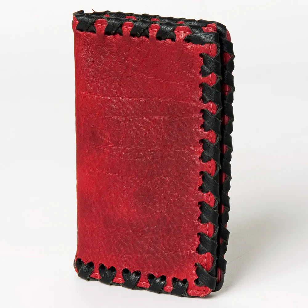 American Darling Genuine Red Leather Wallet for Women - Stylish & Durable Everyday Use, Gift Idea