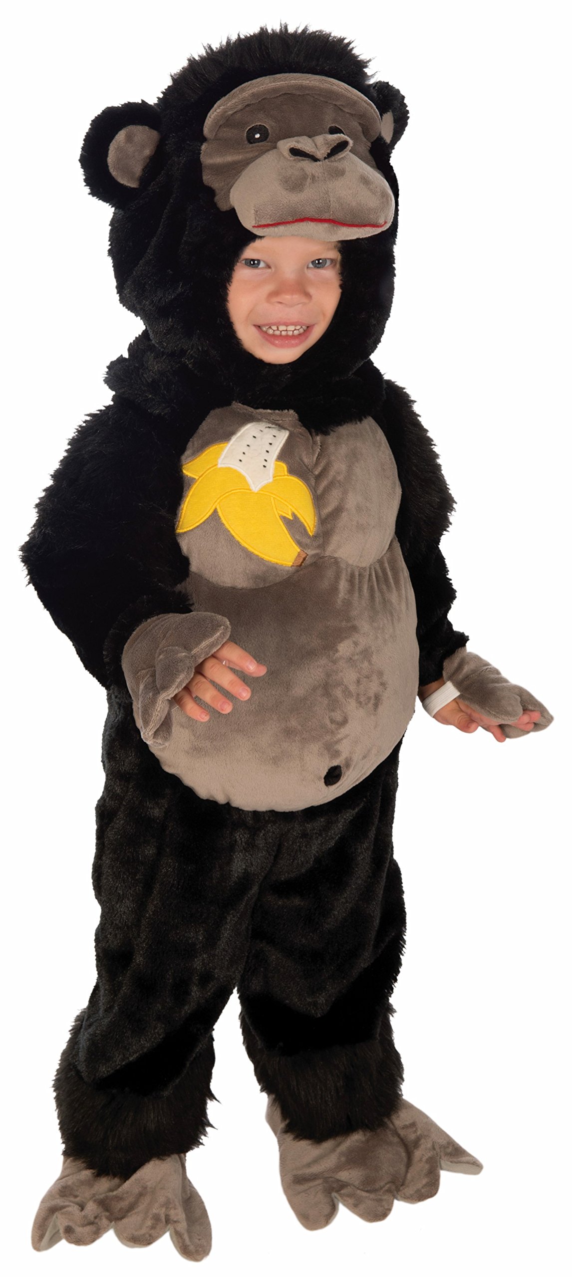 Soft Plush Gorilla Costume for Baby Boys - Adorable & Cuddly Outfit for Halloween, Christmas & Photo Shoots