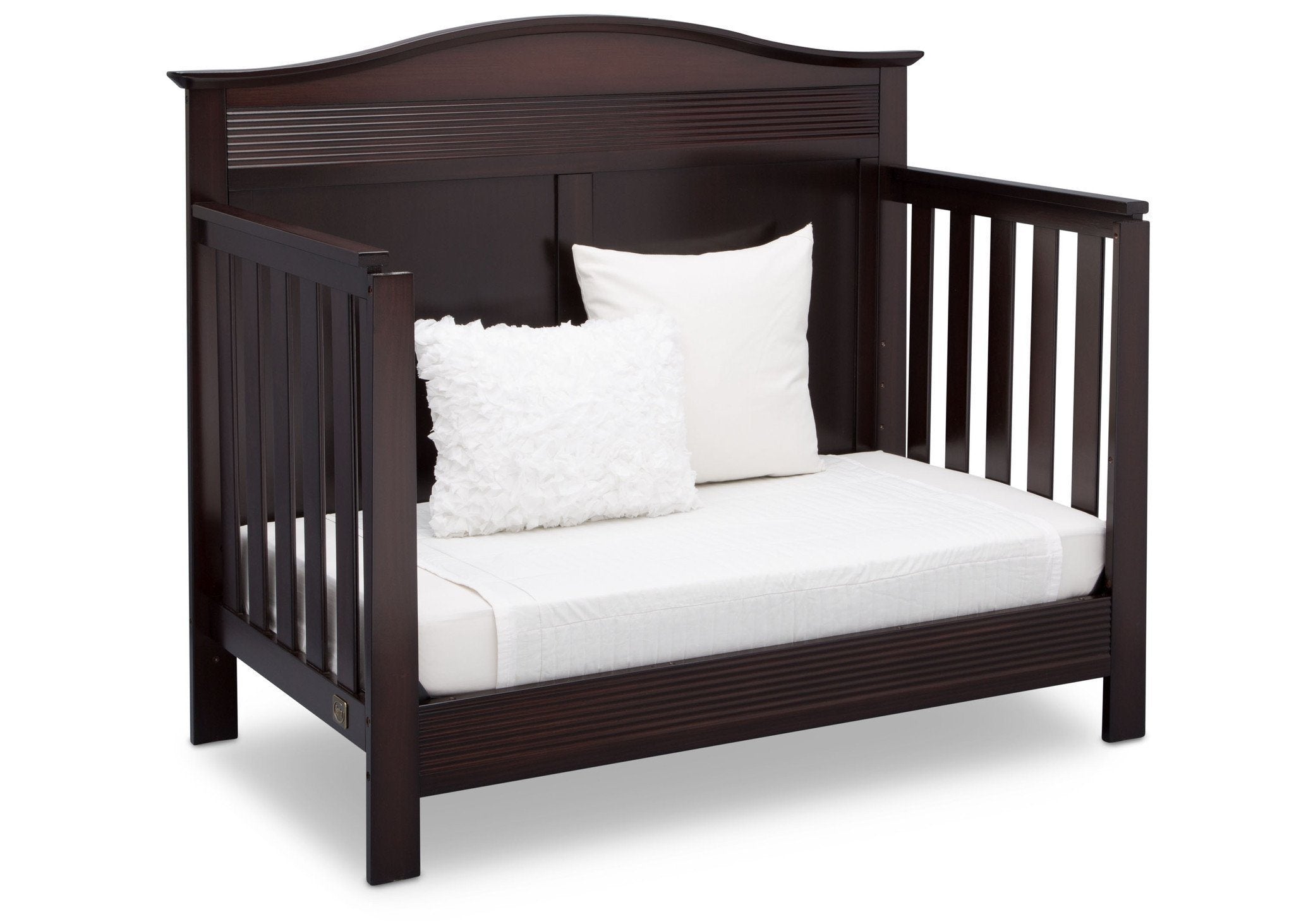 Barrett 4-in-1 Convertible Baby Crib - White Nursery Furniture for Newborn to Toddler | Perfect for Modern Nursery, Bedroom & Daycare