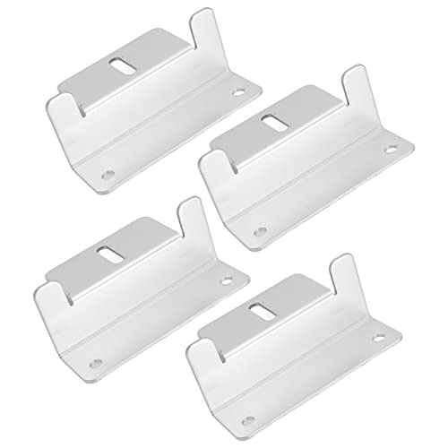 Durable Aluminum Alloy Solar Panel Mounting Z Bracket - Weatherproof Roof Mount for RV, Car, Yacht & Boat Solar Panels | Perfect for Off-Grid Power & Marine Applications