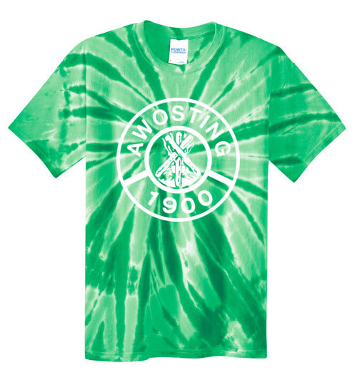 Awosting Tie Dye T-Shirt for Men & Women | Soft Cotton Vintage Style Graphic Tee | Perfect for Summer Festivals, Beach Outings & Casual Wear