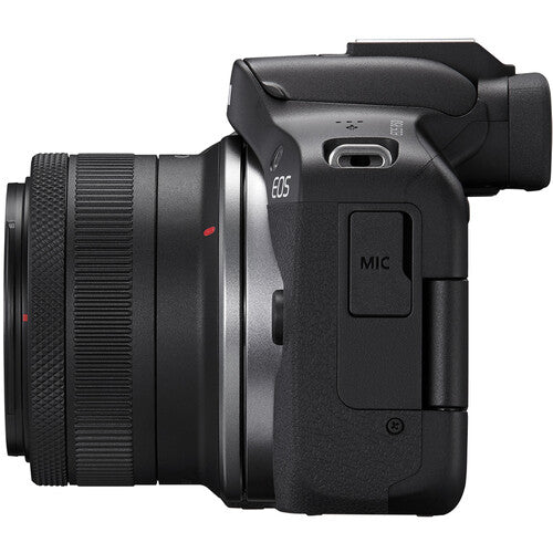 Canon EOS R50 Mirrorless Digital Camera with RF-S 18-45mm f/4.5-6.3 IS STM Lens (Black) - Perfect for Vlogging, Travel Photography & Content Creation