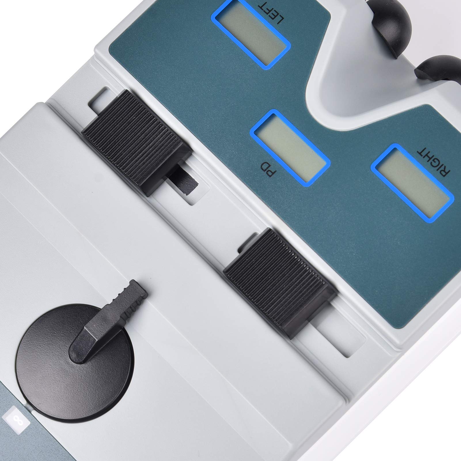 Digital Pupilometer - Accurate PD Meter & Optical Ruler for Eye Pupil Distance Measurement with LCD Display (Gray) | Perfect for Opticians, Eyeglass Fitting & Online Prescription Glasses Shopping