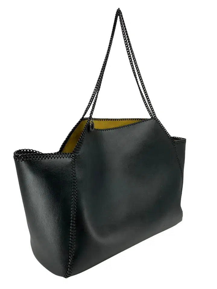 Stella McCartney Reversible Falabella Medium Tote Bag - Luxury Vegan Leather Shoulder Bag for Women | Perfect for Work, Travel & Everyday Use