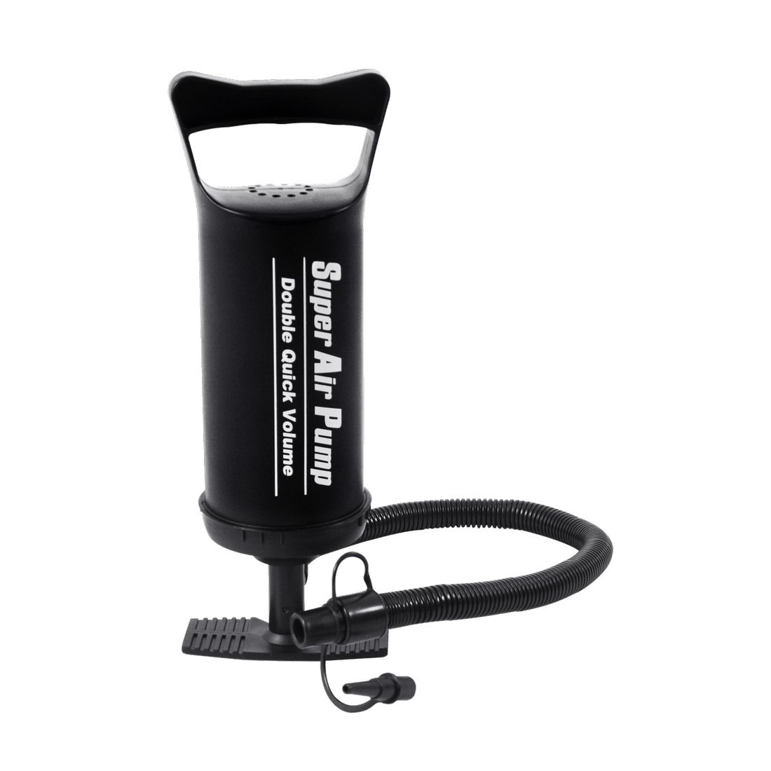 Small World Toys Active Edge Inflation Hand Pump - Portable Air Pump for Inflatables, Pool Toys, Air Mattresses | Perfect for Beach, Camping, and Pool Parties