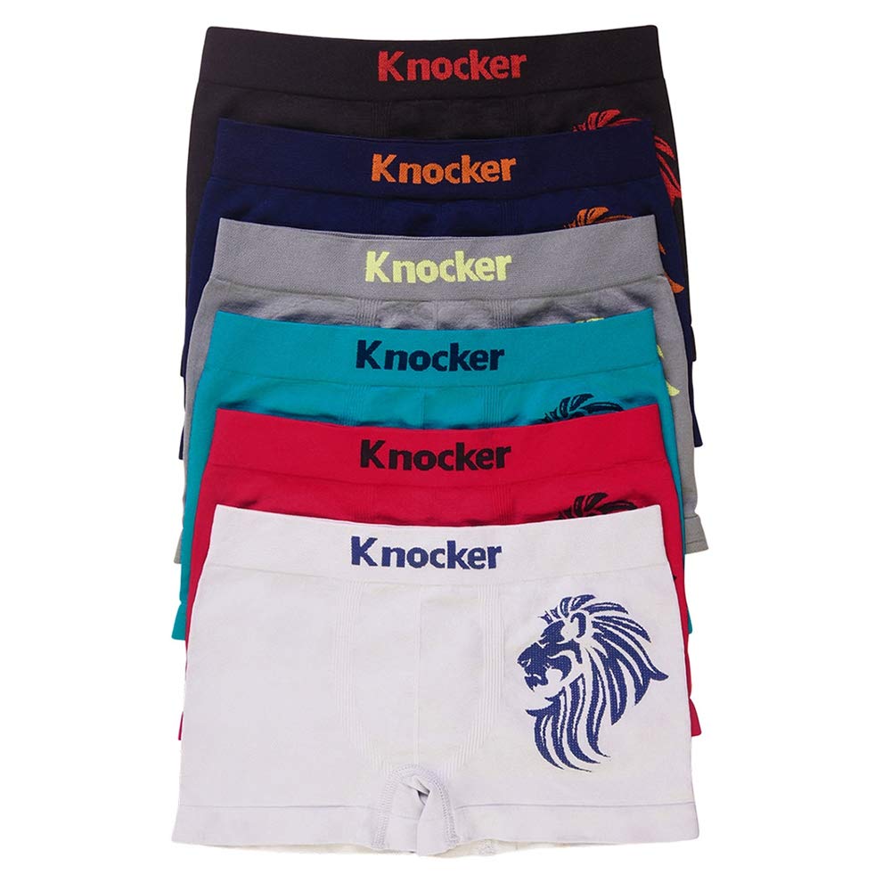 3 Pack Seamless Comfort Boxer Briefs for Men - Soft Non-Irritating Underwear Shorts | Breathable & Stretchable for Daily Wear, Workout & Sleep