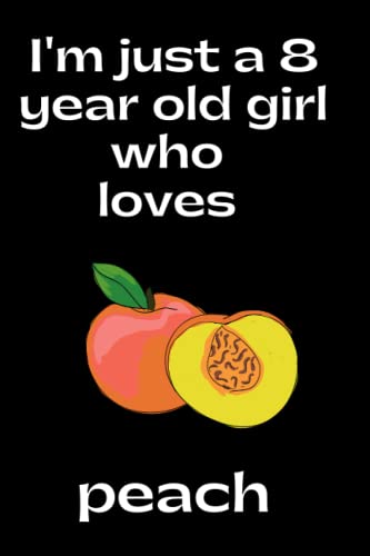 Peach-Themed Notebook for 8 Year Old Girls - Cute School & Home Journal, Perfect Birthday/Halloween/Christmas Gift for Kids Who Love Peaches | Great for Writing, Drawing & Note-Taking