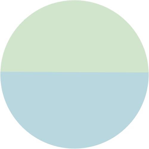 Sage Green and Blue