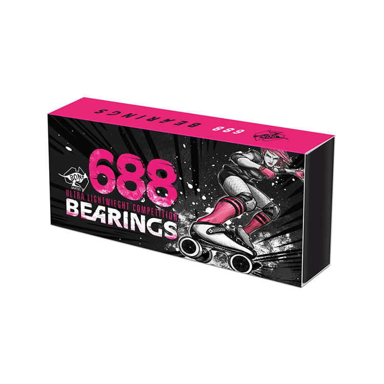 688 Mini Bearings 8mm - 16 Pack - High Precision Ball Bearings for RC Cars, Skateboards, Fidget Spinners & DIY Projects