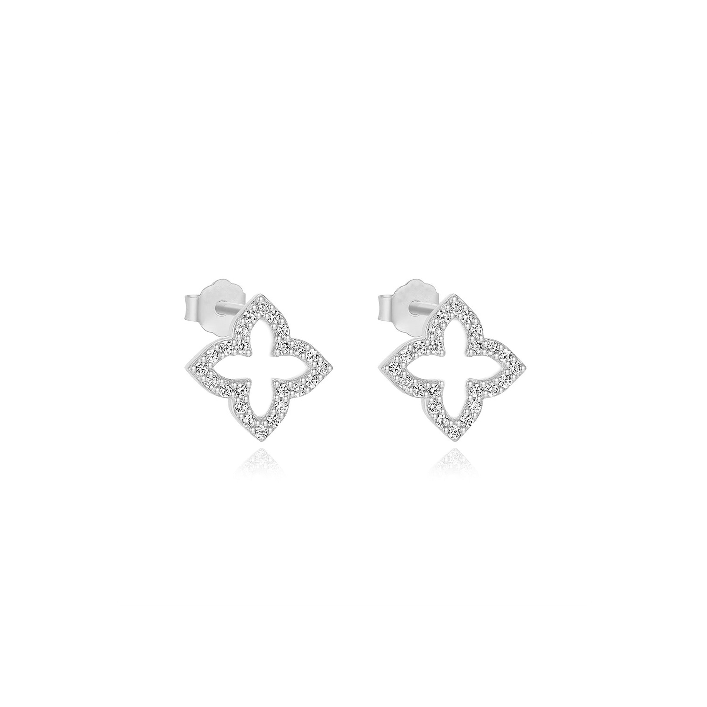Sparkling Clover Breastmilk Earrings - Unique Keepsake Jewelry for Nursing Moms, Breastfeeding Gifts, Mother's Day Present - Perfect for Special Occasions & Cherished Memories