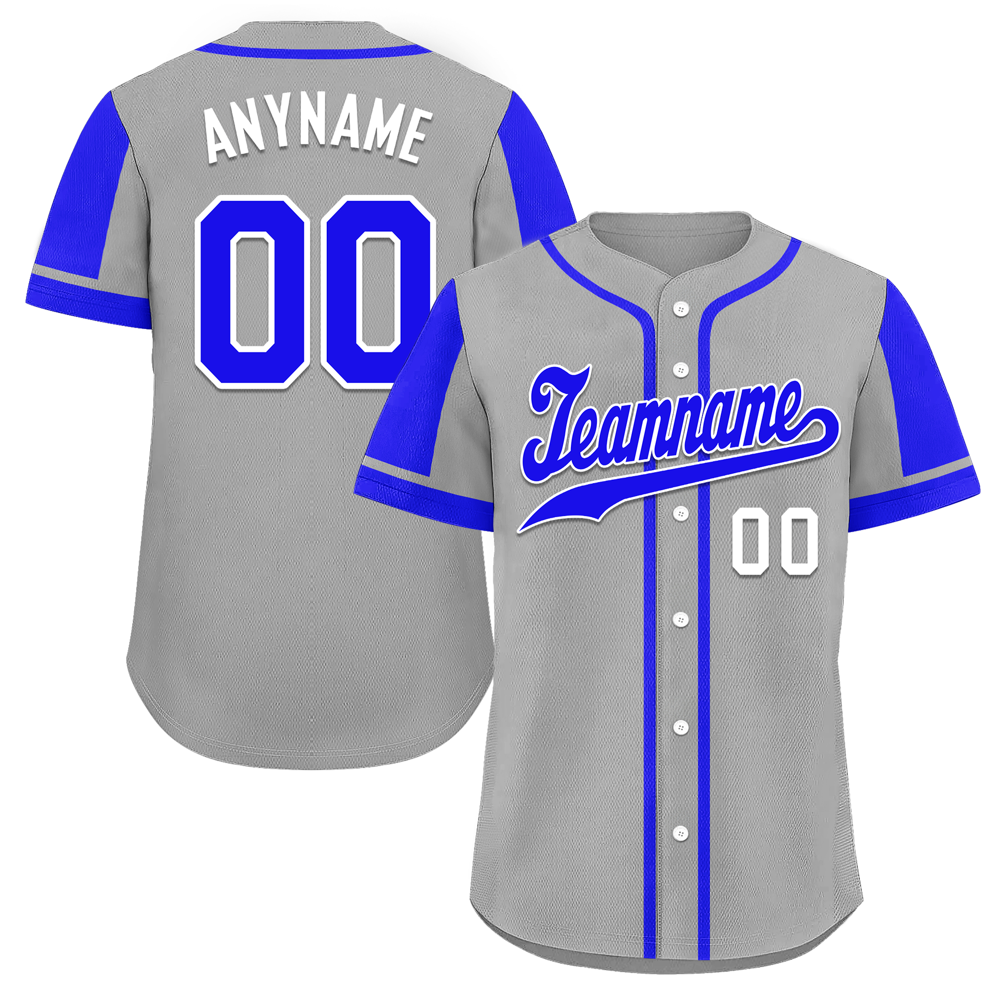 Custom Gray & Purple Raglan Sleeves Personalized Baseball Jersey - Authentic Team Uniform BSBJ01 D017189 for Sports, Fan Events & Casual Wear