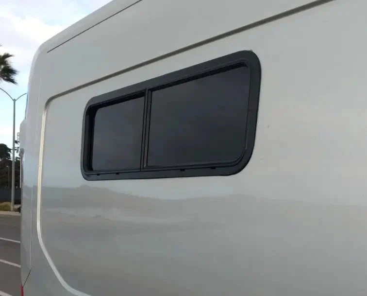 VWD Overlander Series Half Slider Van Bunk Window (OVR3310) - Durable RV Camper Van Conversion Window for Adventure Travel & Off-Road Camping