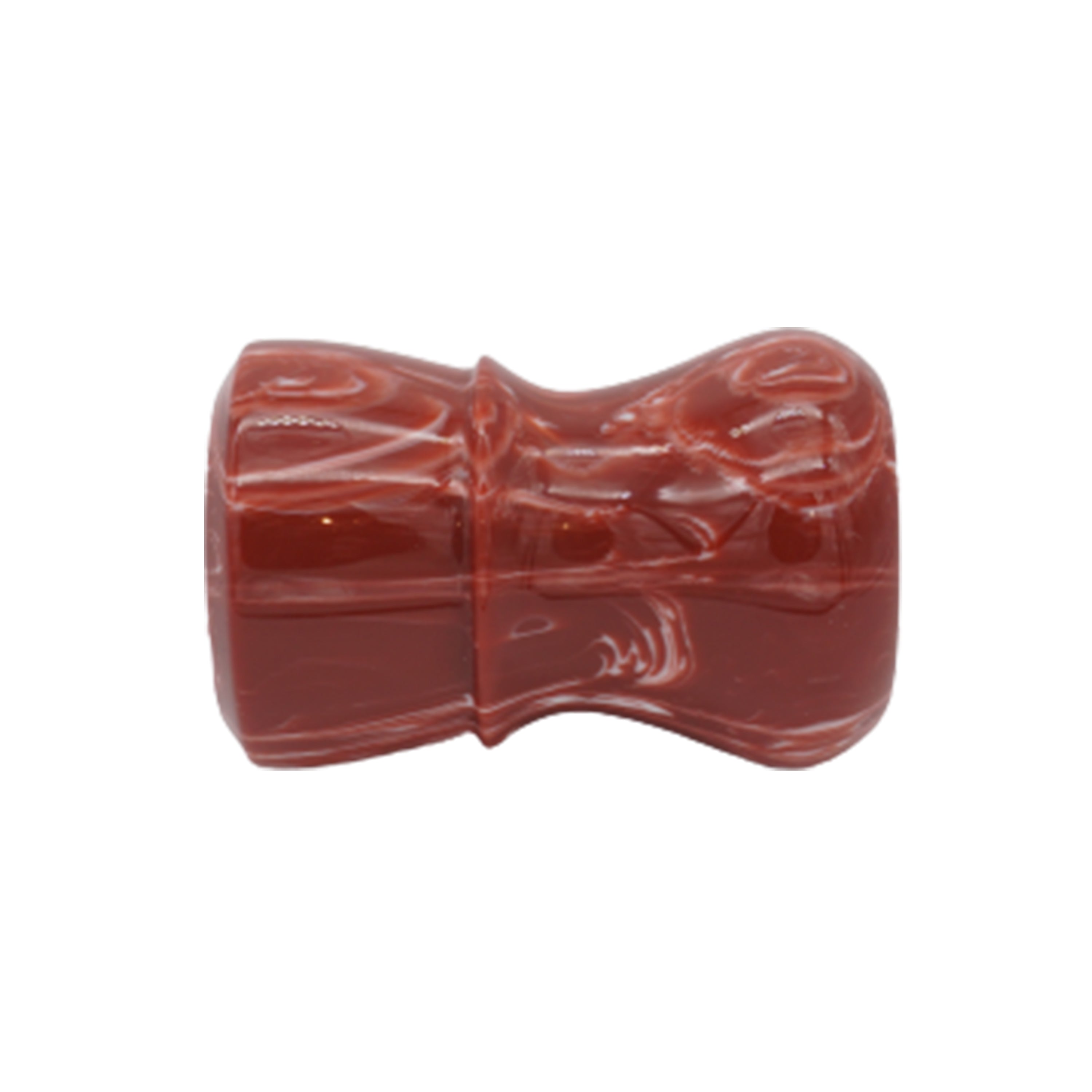 Premium Handmade Strawberry Cream Shaving Brush Handle - Fits 24mm & 26mm Knots - Perfect for Wet Shaving, Grooming Gifts & Barber Shop Essentials
