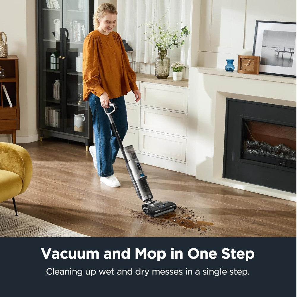 EUREKA NEW430BL RapidWash Wet Dry Vacuum Cleaner with Self-Cleaning Function | Home Essentials Warranty | Perfect for Hardwood Floors, Carpets & Pet Hair Removal
