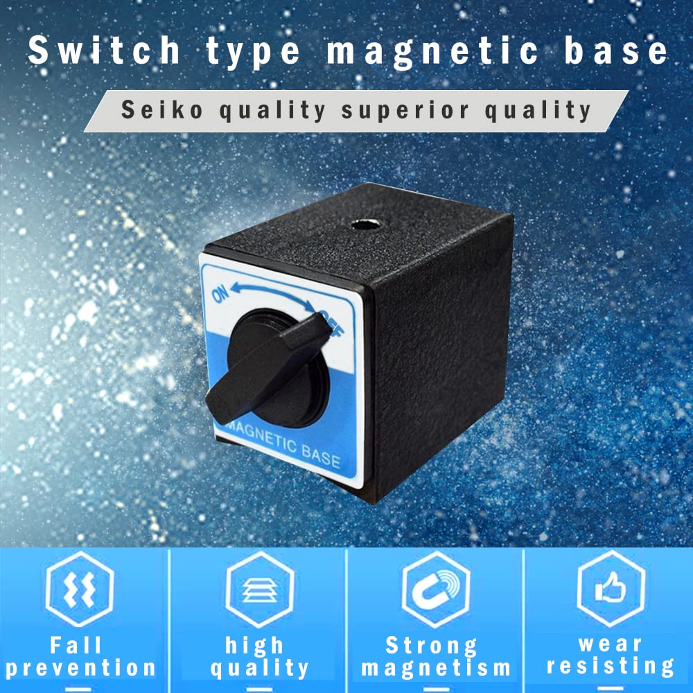 Magnetic Holder Bed On/Off Switch - Strong Holding Power for Easy Access - Perfect for Bedside, Workshop, and Office Organization