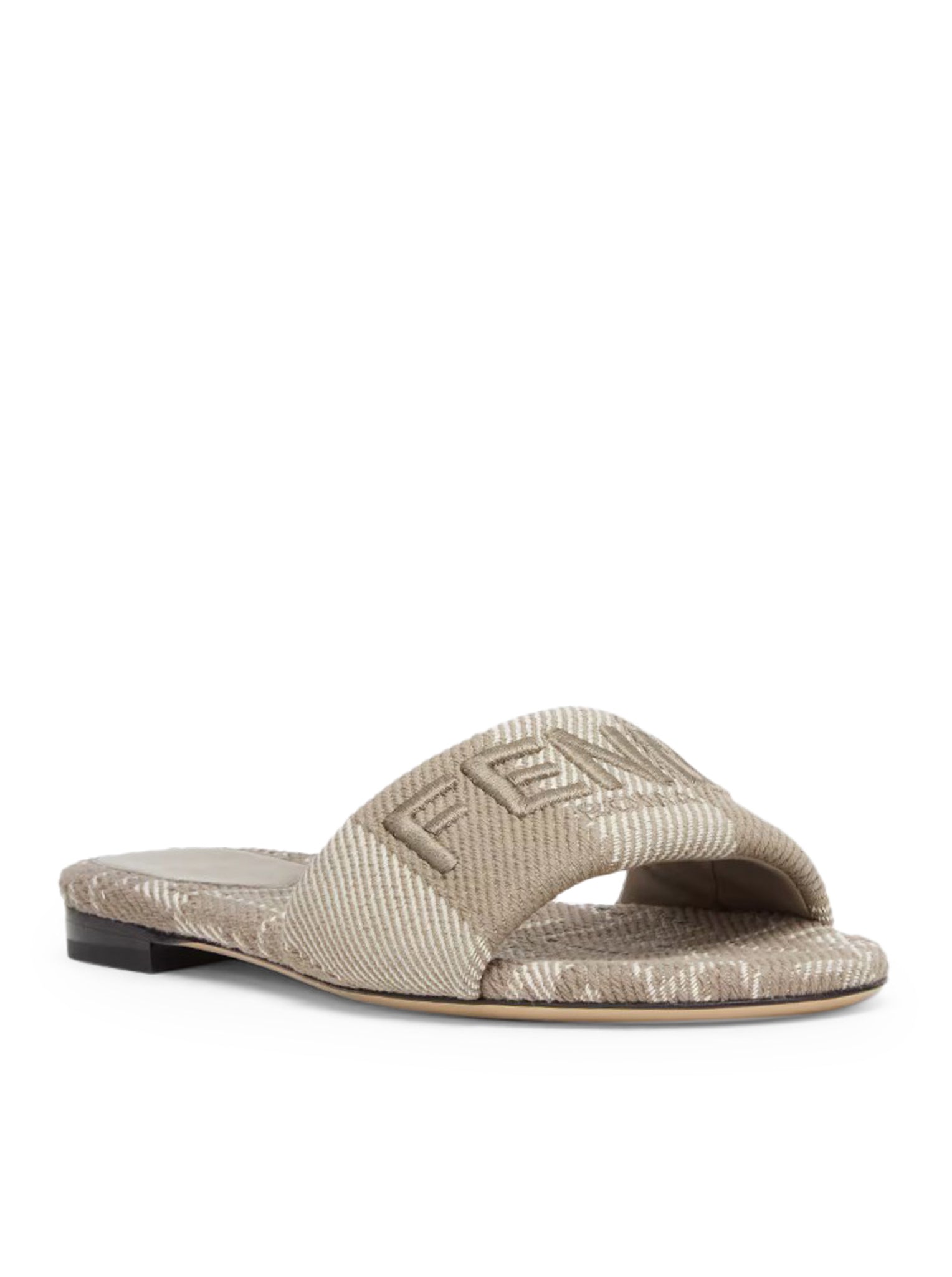 FENDI Sunshine Slippers for Women - Luxury Designer Flip Flops with Comfortable Cushioning - Perfect for Beach, Pool, and Summer Vacations