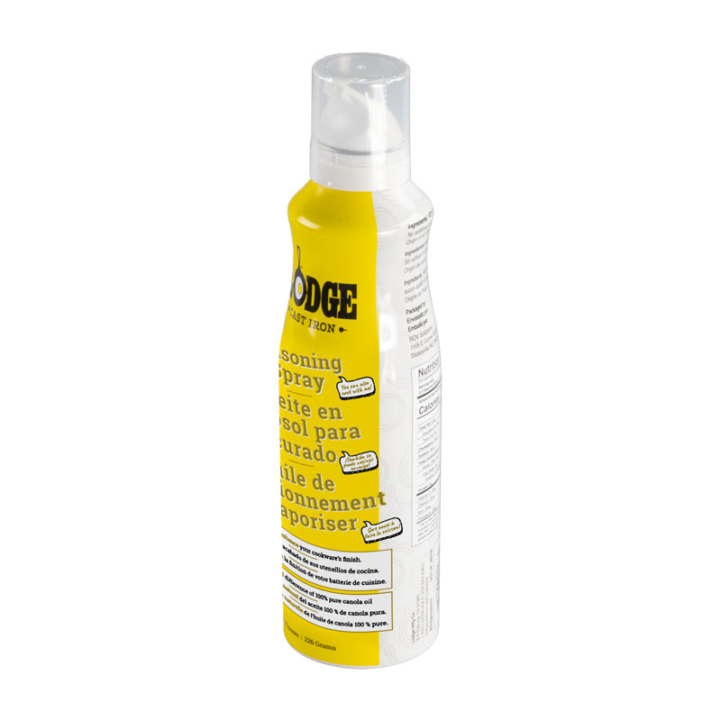 Lodge Cast Iron Seasoning Spray – Premium Natural Oil for Seasoning & Protecting Cast Iron Cookware | Ideal for Skillets, Griddles, Dutch Ovens & More | Perfect for Camping, Outdoor Cooking & Home Kitchen Use