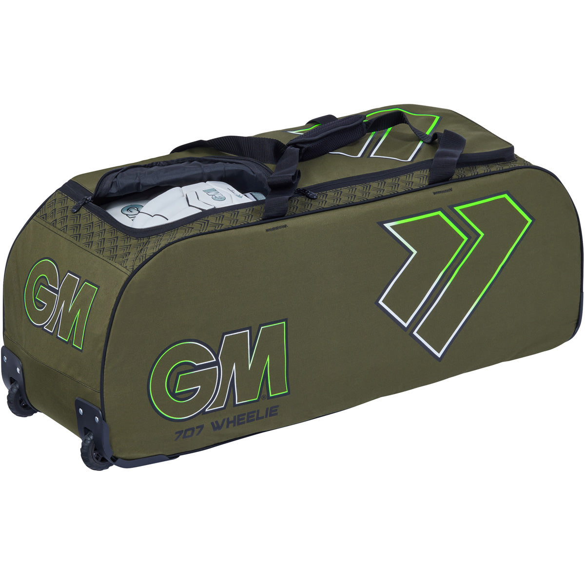 Gunn & Moore 707 Wheelie Cricket Bag 2025 - Premium Cricket Equipment for Players & Teams - Perfect for Training, Matches & Travel