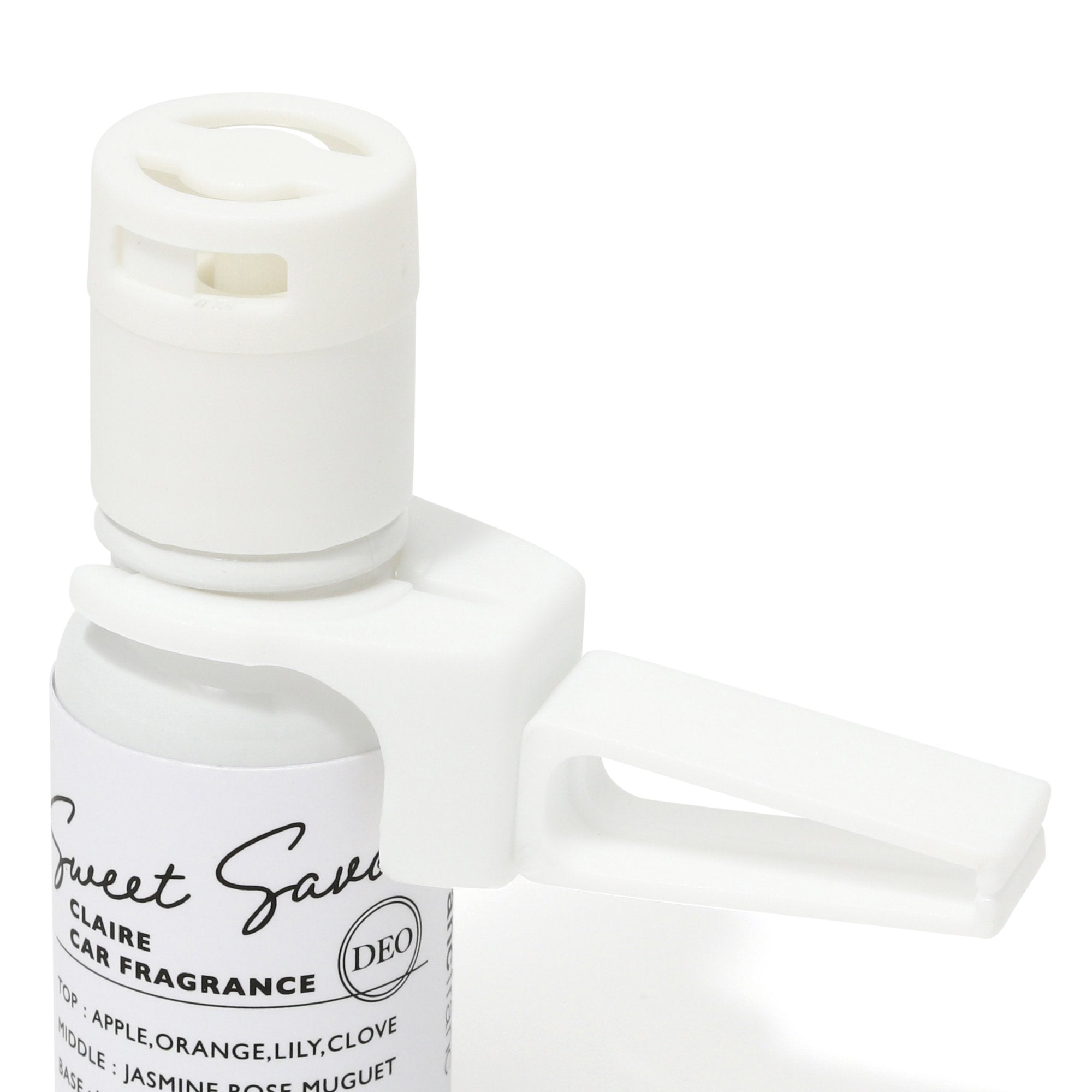Claire Premium White Car Air Freshener - Long Lasting Fragrance for Fresh & Clean Car Interior - Perfect for Sedans, SUVs & Trucks