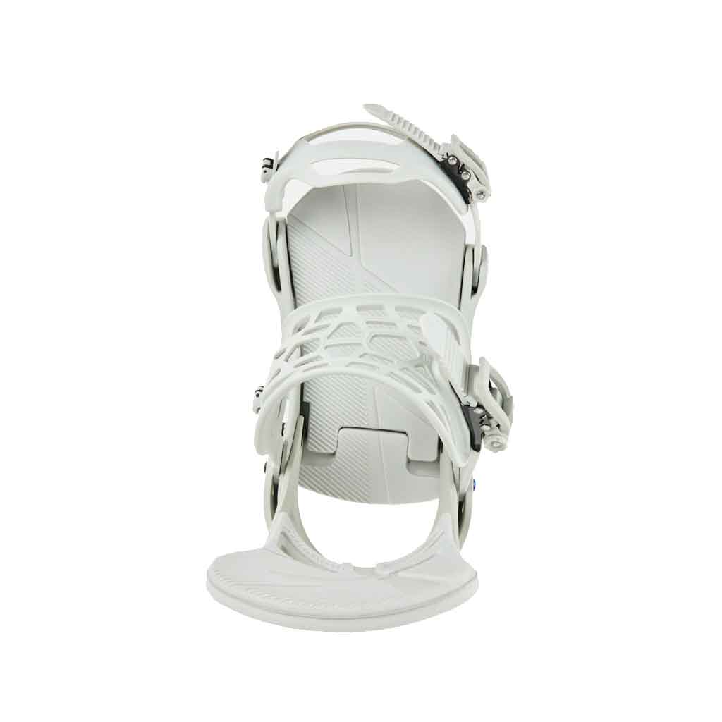Burton 24/25 Mission Re:Flex Snowboard Bindings - Gray Cloud | All-Mountain Performance for Men & Women | Perfect for Freestyle & Powder Riding