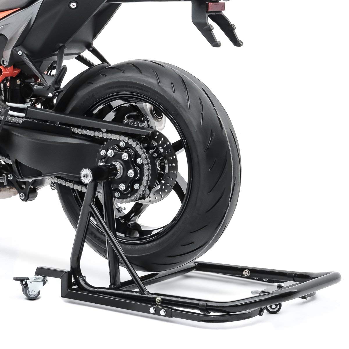 MV Agusta Brutale 1090 RR 10-18 Motorcycle Paddock Stand Set - Heavy Duty Rear Dolly Stand & RCS Compatible - Perfect for Garage Maintenance & Bike Storage