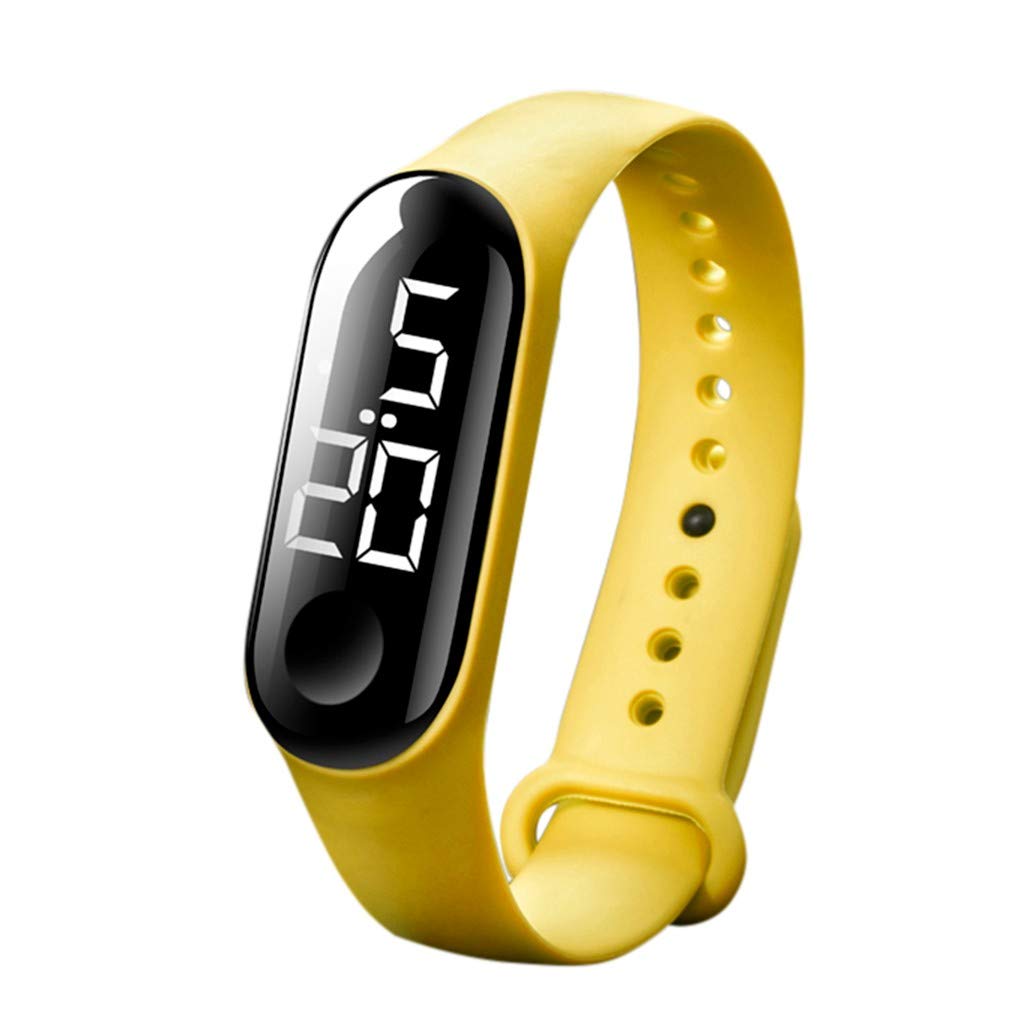 LED Digital Sports Watch for Men & Women - Waterproof Luminous Rugged Smartwatch with Heart Rate Monitor - Perfect for Running, Hiking, Gym Workouts & Outdoor Activities