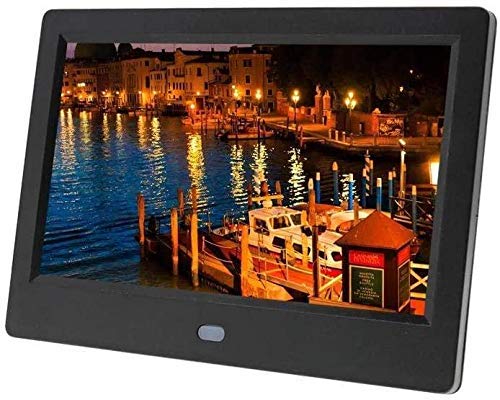 BINGQIAN 7-Inch Digital Photo Frame HD Display, Wall-Mounted Electronic Picture Frame with Auto Slide Show - Perfect for Home Decor, Office Display & Gift Giving