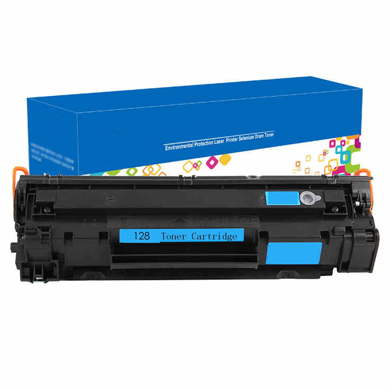 Compatible 128 Black Toner Cartridge Replacement for Canon 128 328 728 F151300 Printer - 2000 Page Yield (1-Pack) - Ideal for Home & Office Printing Needs